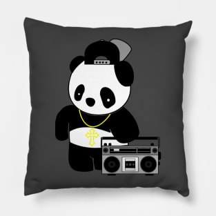 Snapback Panda with Radio Pillow