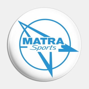 Vintage Matra Sports emblem - Matra blue Pin