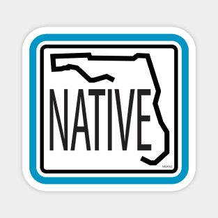 Florida Native Road Sign Magnet