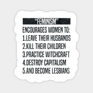 Feminism-ism Magnet