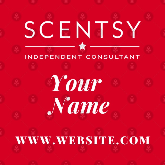 scentsy independent consultant gift ideas with custom name and website by scentsySMELL