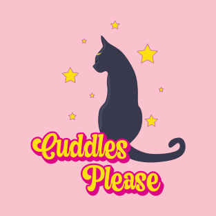 Cuddle amongst the stars cat OsoDLUX T-Shirt T-Shirt