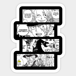 Sabo One Piece Aufkleber Teepublic De