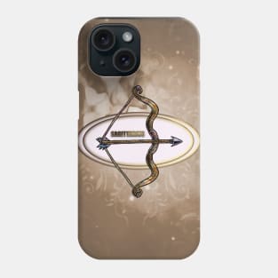 Zodiac sign sagittarius Phone Case