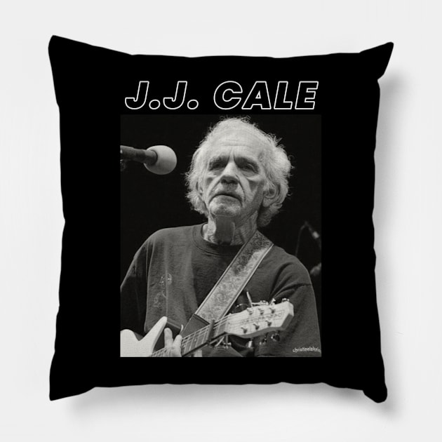 J.J Cale Pillow by PlokadStories