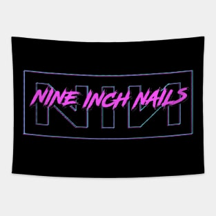 nin abstract color typograph Tapestry
