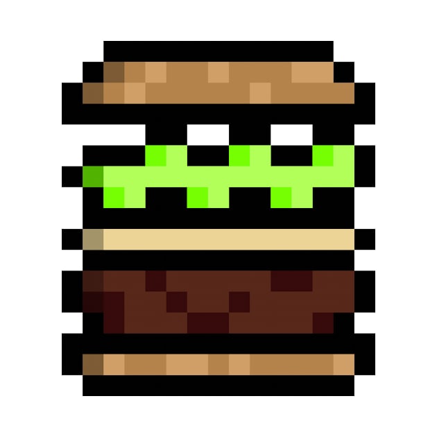Burger Pixel by JeanPixel