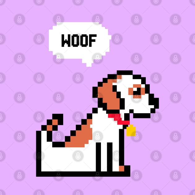 Pixel Dog by SuperrSunday