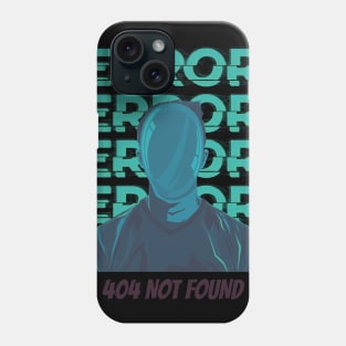 Human Error 404 01 Phone Case