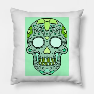 Sugar Skull 11 (Style:8) Pillow