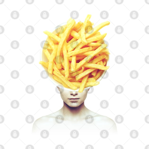 French fries portrait by reesea