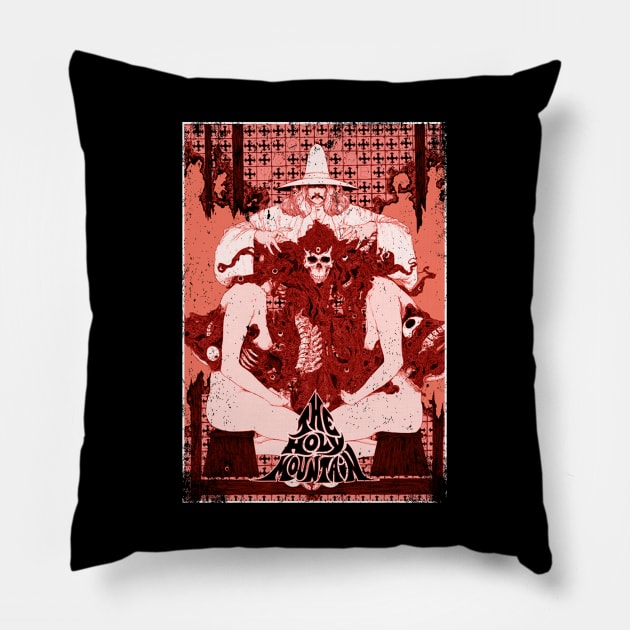 Mystical Cinematic Elegance The Holy Nostalgia Apparel Pillow by Iron Astronaut