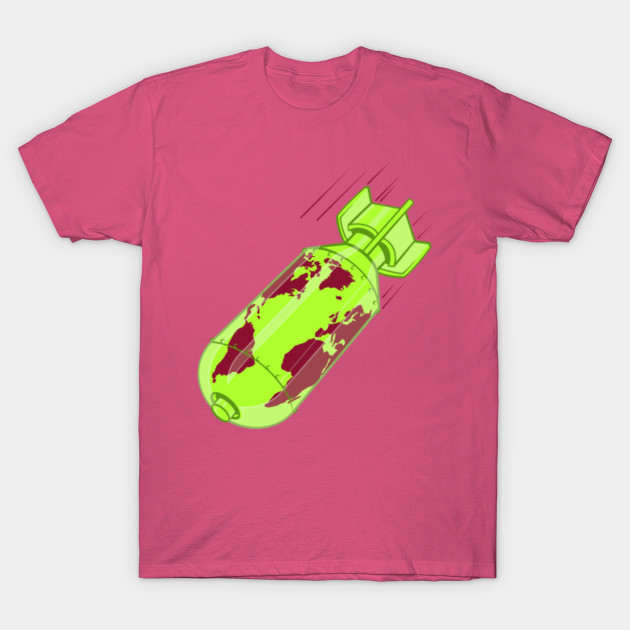 Earth Bomb (Radioactive) - Environmentalist - T-Shirt