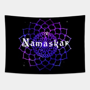 Namaskar Mandala Tapestry