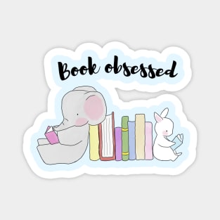 Book obsessed Magnet