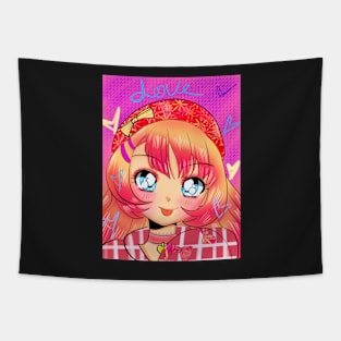 Peachy 1 Tapestry