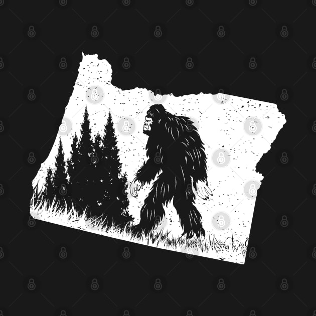 Oregon Bigfoot by Tesszero