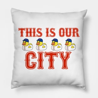 This Is Our Ducking City Pillow