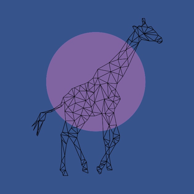 Giraffe Geometric 3 by SpareFilm