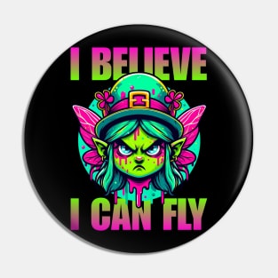 Zombi Fairy girl Pin