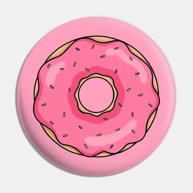 Sprinkle doughnut Pin by Jasmwills