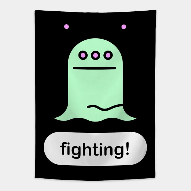 Cute Alien | K-Pop Fighting! Tapestry by Wizardmode