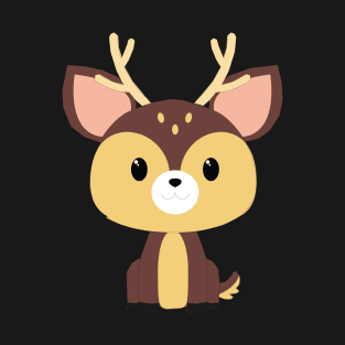 Adorable Christmas deer T-Shirt