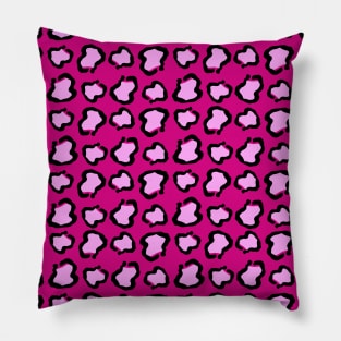 Pink Cheetah Big Cat Fashion Pillow