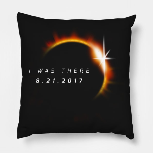 Total Solar Eclipse August 21 2017 Pillow by vo_maria