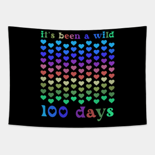 Funny We Rocked 100 Days of School Teacher Student Gift Tapestry