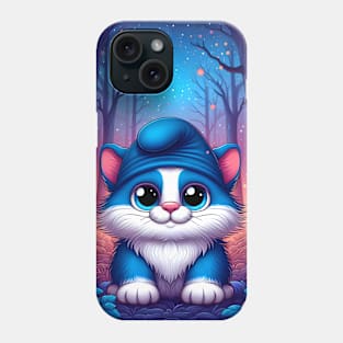 Smurf Cat T-Shirt Hoodie Tote Pillow Sticker Magnet Mug Gift etc. Phone Case