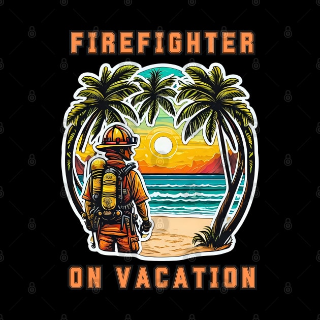 Firefighter on vacation by My Summer Clothes