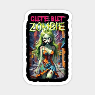 Cute But Zombie 03 Magnet
