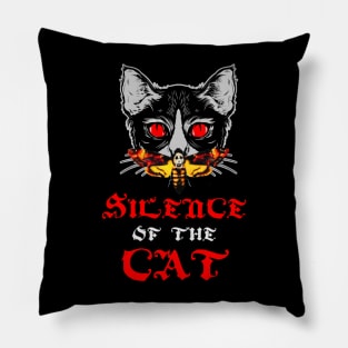 Silence of the lambs t-shirt Pillow