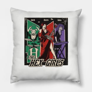 hex girls band Pillow