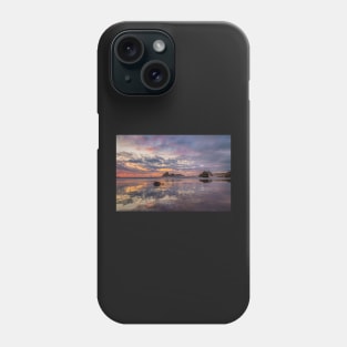 Sunset at Moonstone Beach Phone Case