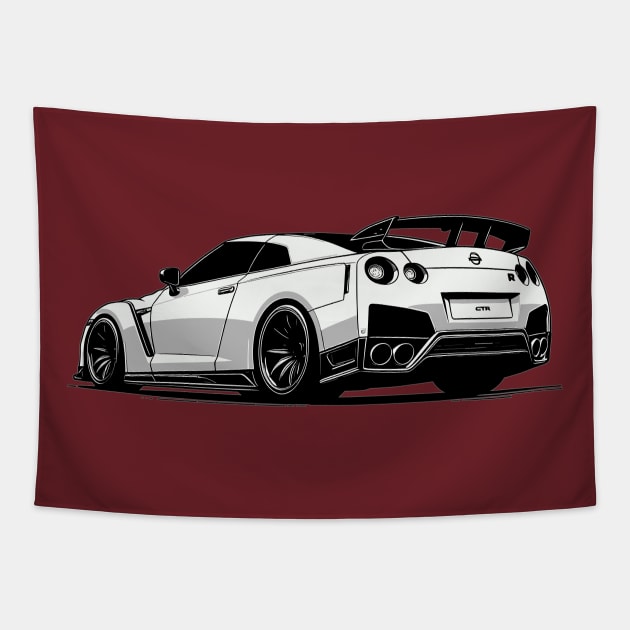 Nissan GTR Tapestry by Vehicles-Art