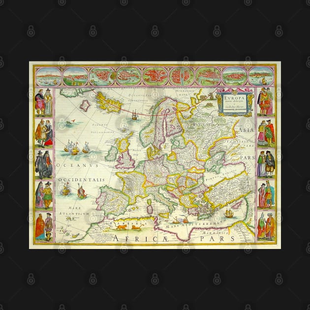 Ancient Europe Map by Culturio