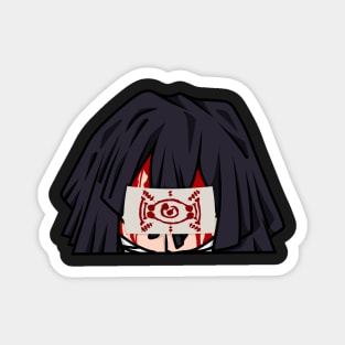 Obanai Iguro Blood Art Talisman Peekers Magnet