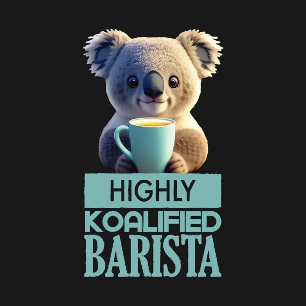 Just a Highly Koalified Barista Koala 3 by Dmytro