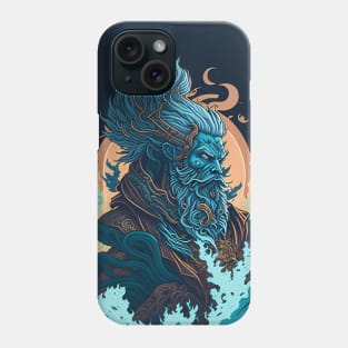 POSEIDON WALL ART Phone Case