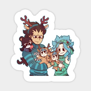 Christmas Gajevy family Magnet