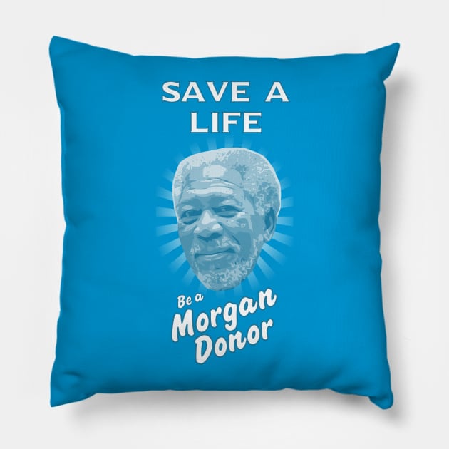 Be a Morgan Donor Pillow by Argyle