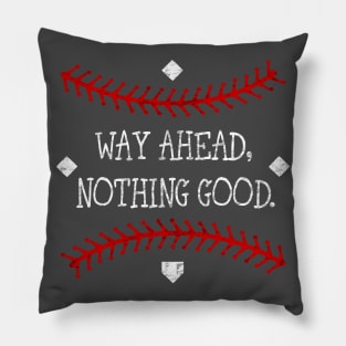 Primitive Fundamental Baseball Softball Pitching Sayings Pillow