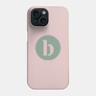 Lowercase B Phone Case