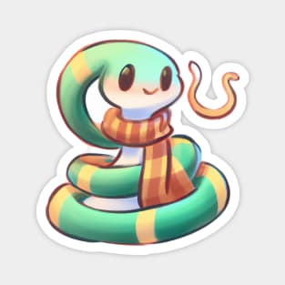 Cute Snake Drawing Magnet