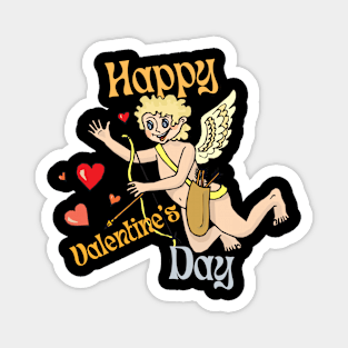 valentines day funny cupid goofy popular trends Magnet