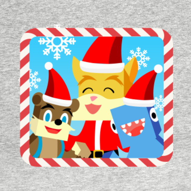 Minecraft Youtuber Stampy Cat Merry Christmas Crewneck