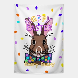 HAPPY Easter Every Bunny Easter Eggs Tapestry