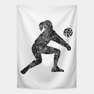 Volleyball player girl Tapestry